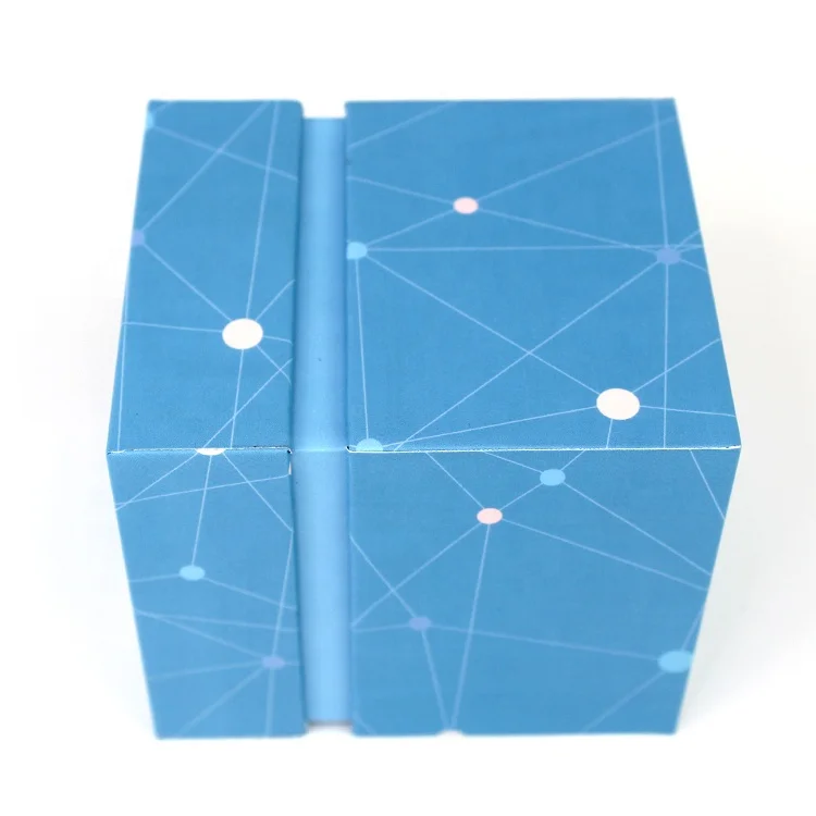 Custom Design Hat Embossed Recyclable Cardboard Paper Packaging Candle Gift Box Holder With Lid