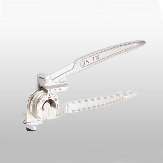 2-in-1Manual Ladder Type Tube Bender 3/8 Inch 1/2 Inch Size O.D.Tubing 180 Degree