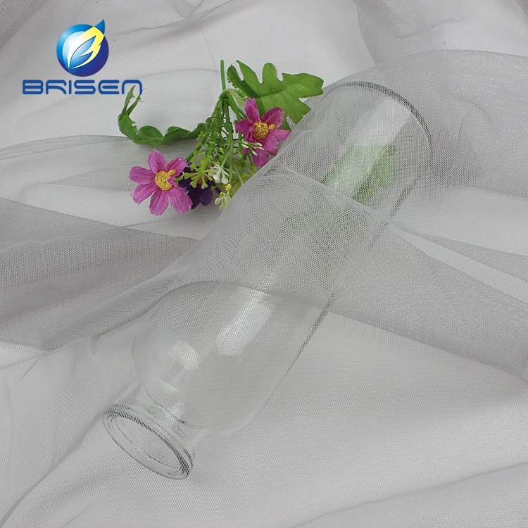 light grey india curtain wedding backdrop tulle fabric