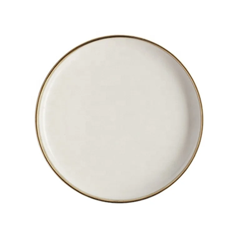 Wholesale hot sale Special portugal restaurant dinner plates / eco ceramic  charger dinner plate
