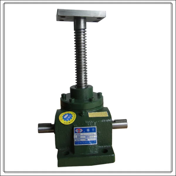 adjustable small worm gear screw jacks for 5T lift