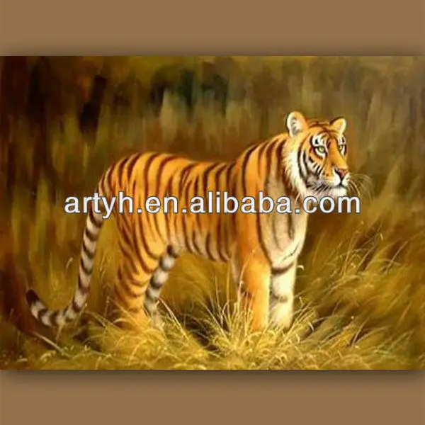 современный тигр ручной работы картины худоёников галерея