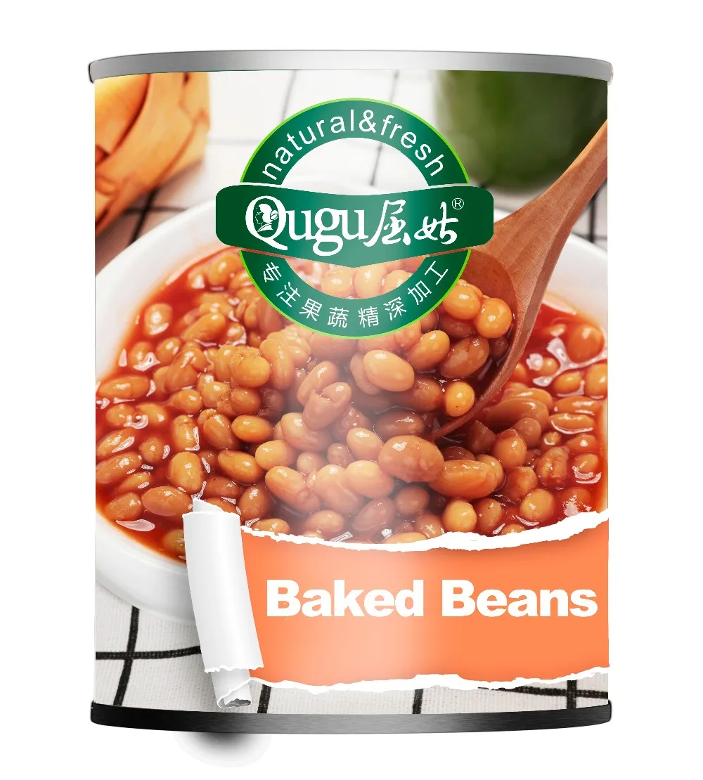 
wholesale canned food tined white kidney beans in tomato sauce 
