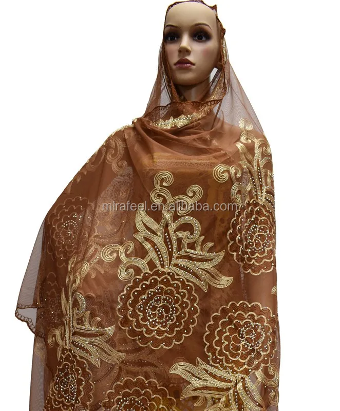 Best quality colorful fashion polyester sego headtie or muslim scarf for women HT01-10