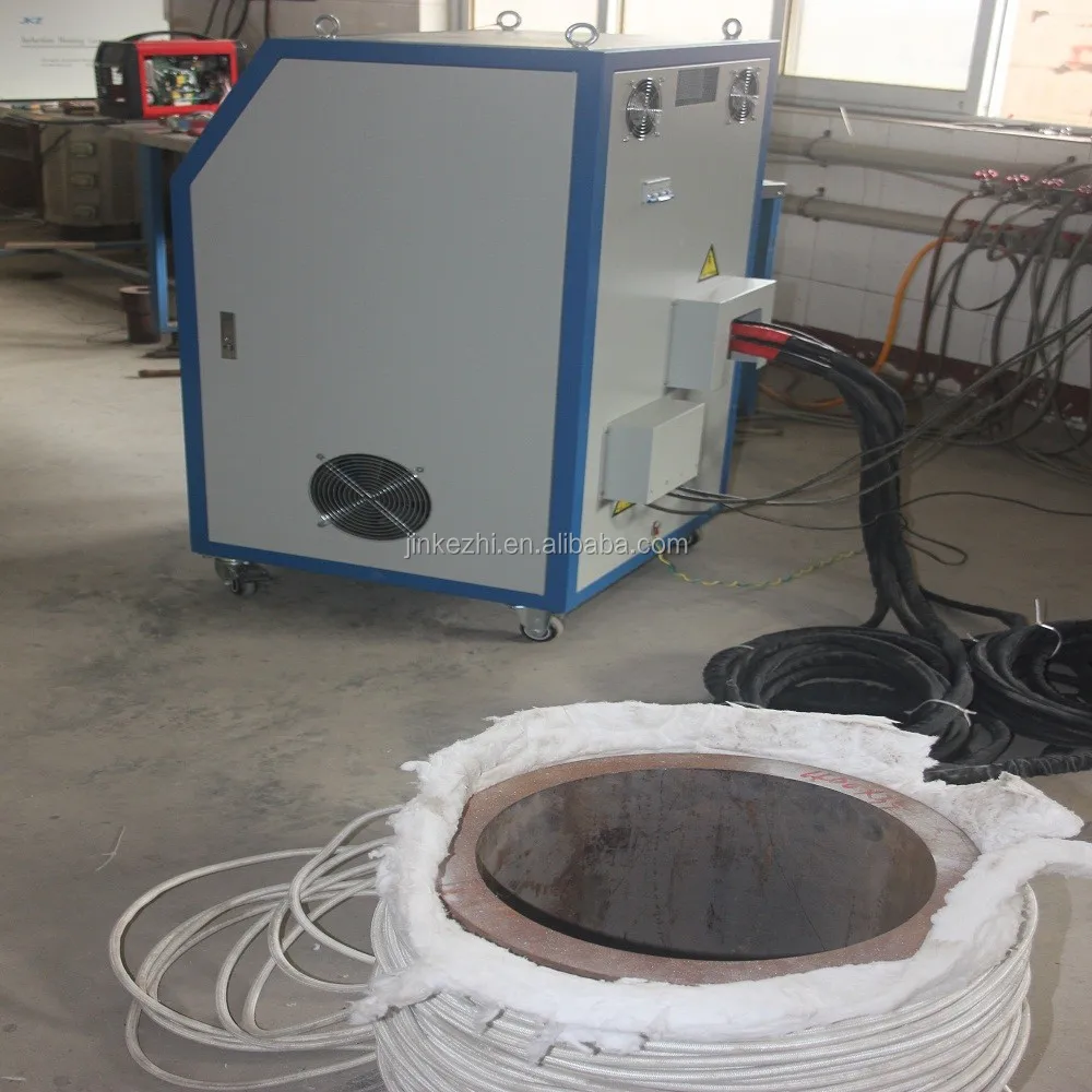 pipeline pre weld post weld induction heat treatment machine