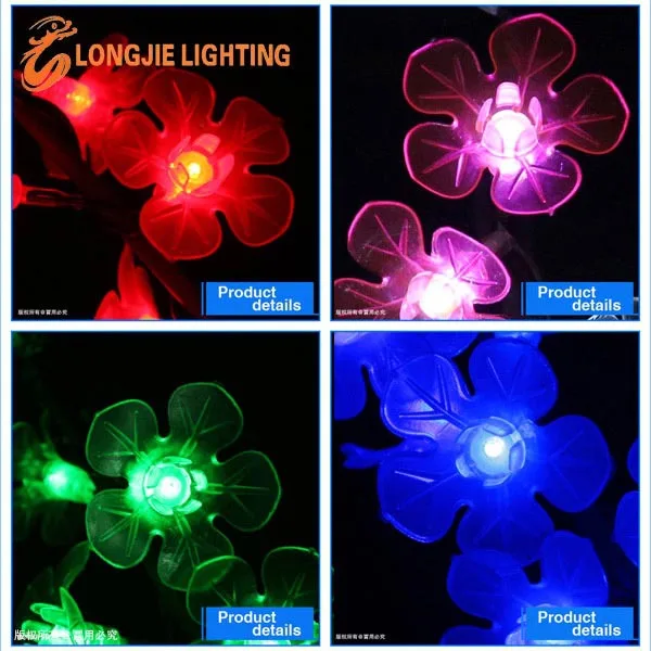 Wedding Decoration Theme Park Event Trees LED cherry blossom tree light