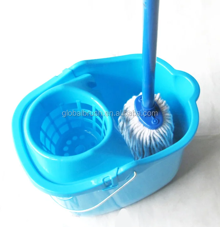 HQ2330 cheap recycled plastic mop bucket for cotton mop washing