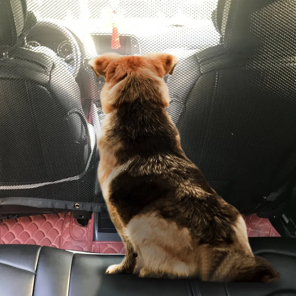 
Safety Dog Car Backseat and Backseat Divider Net Pet Barrier for car 