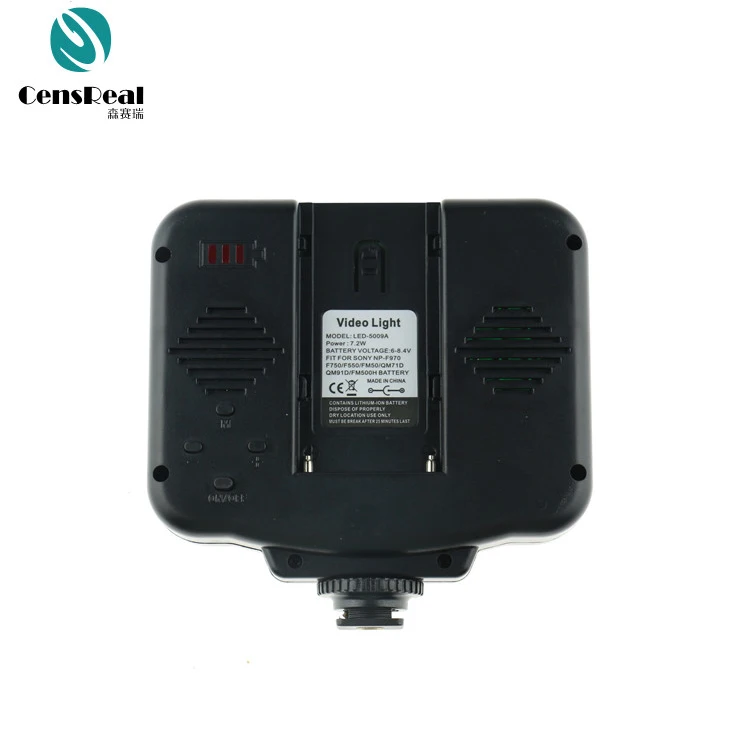 White and Yellow filters included 9W 450LM LED 5009 fill light for Canon Nikon