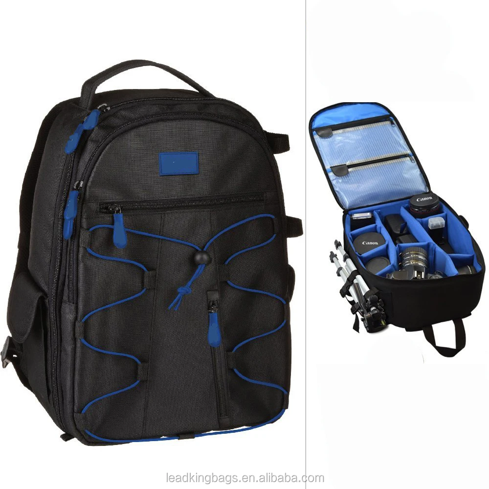 
Outdoor hiking adventure DSLR camera bag backpack with rain cover water-resistent 