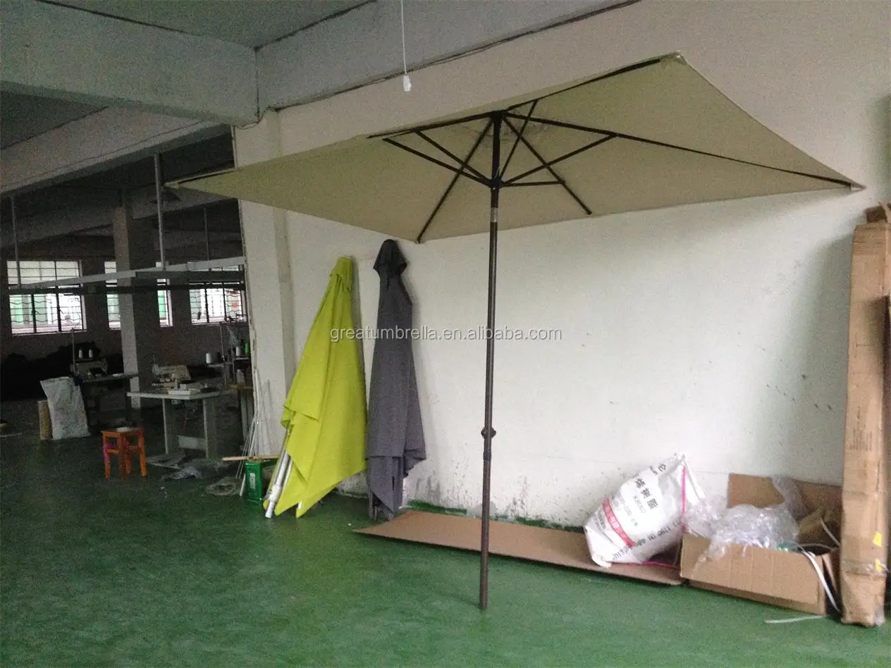 Outdoor garden rectangle square parasol