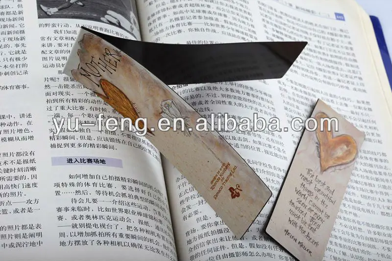 
Promotional Magnetic Bookmarks/ Clip magnet 