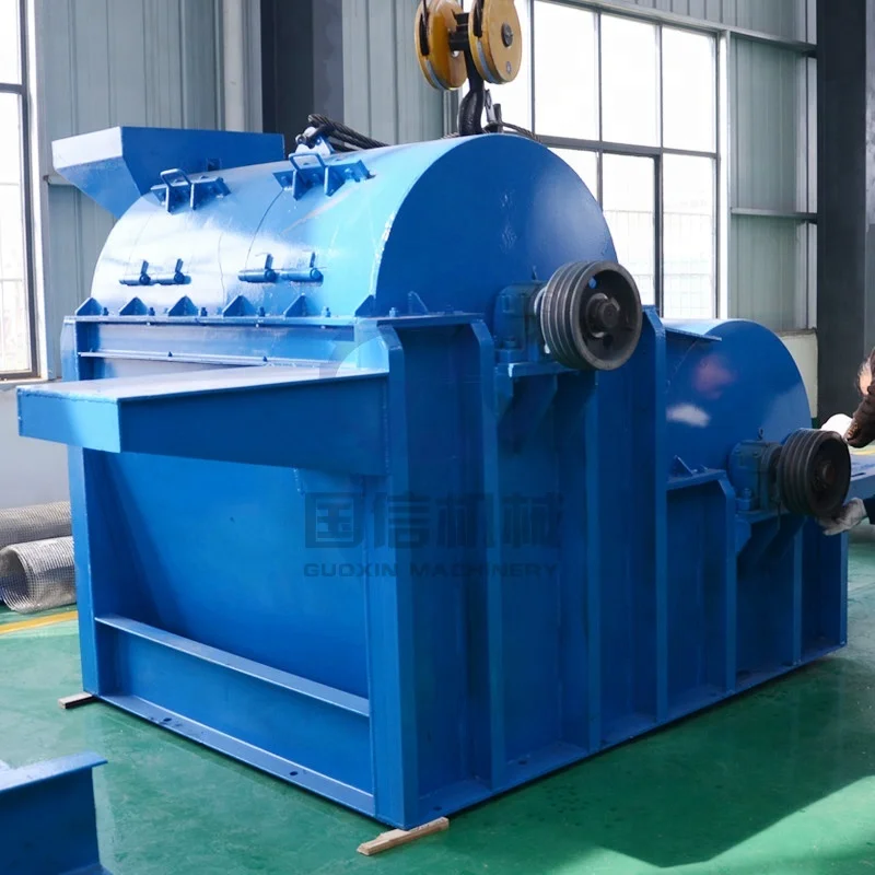 
How to make fiber for making mattress pulp and papers -- empty fruit bunches long fiber crusher 