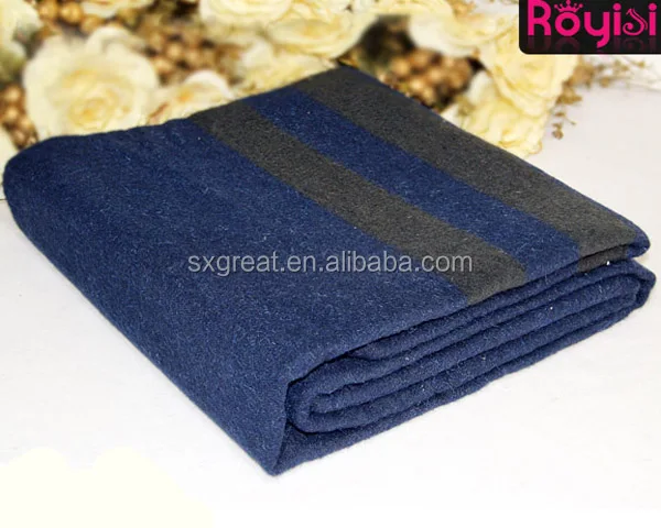 Factory Directly Supply Grey moving blanket recycle blanket for travel, picnic, disaster relief