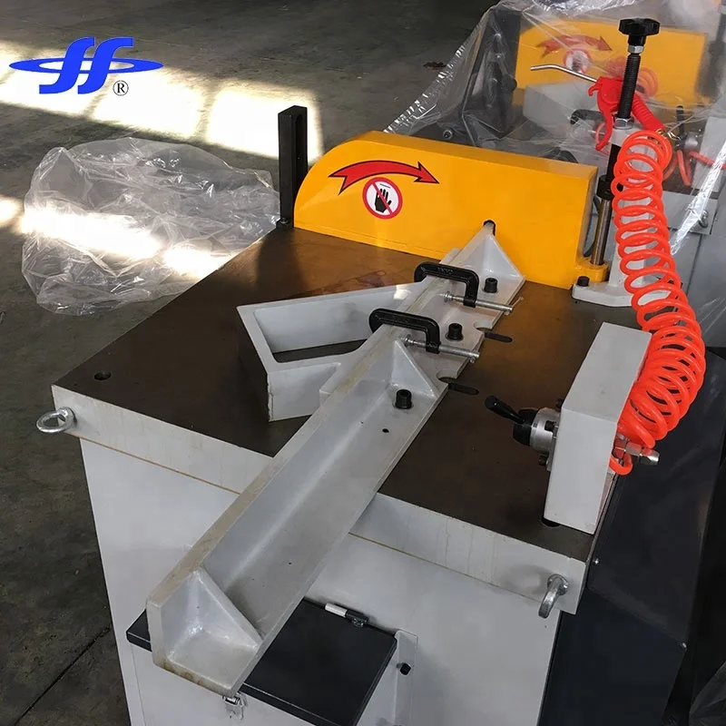 
YJ455AL 2.4KW Motor Power Automatic Pressing Aluminum Tube Cutting Machine 