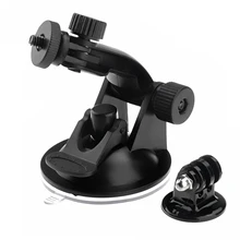 go pro Car Suction Cup Mount Holder Tripod Mount Adapter For Gopro Hero 4 3+ 3 sjcam sj4000 aluminum xiaomi yi Accessories GP61