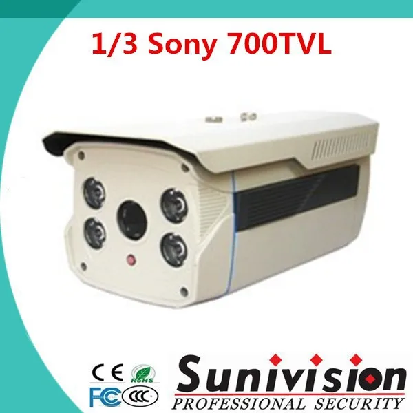 waterproof outdoor bullet camera sony 700 tvd camera