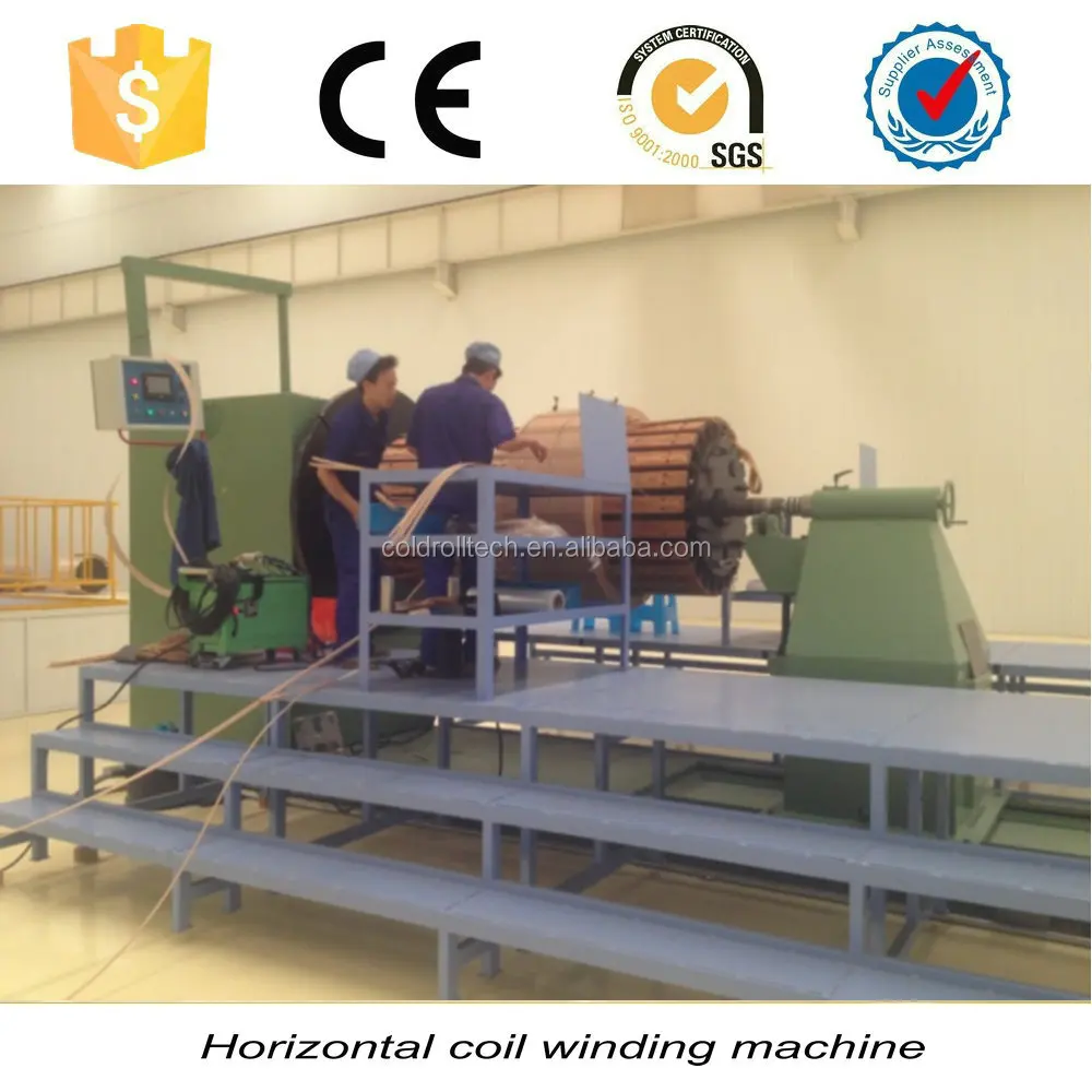 automatic transformer coil winding machine