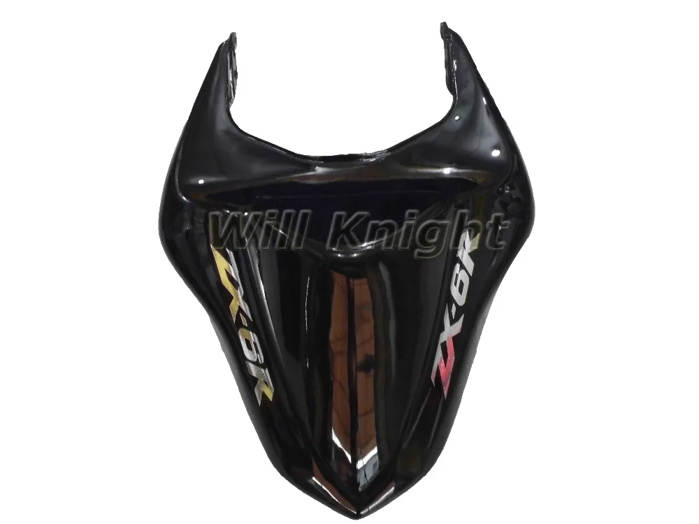 Fairing Kit For Kawasaki Ninja 636 ZX6R ZX-6R 07 08 ABS Plastic Motorcycle bodywork kit Black Silver