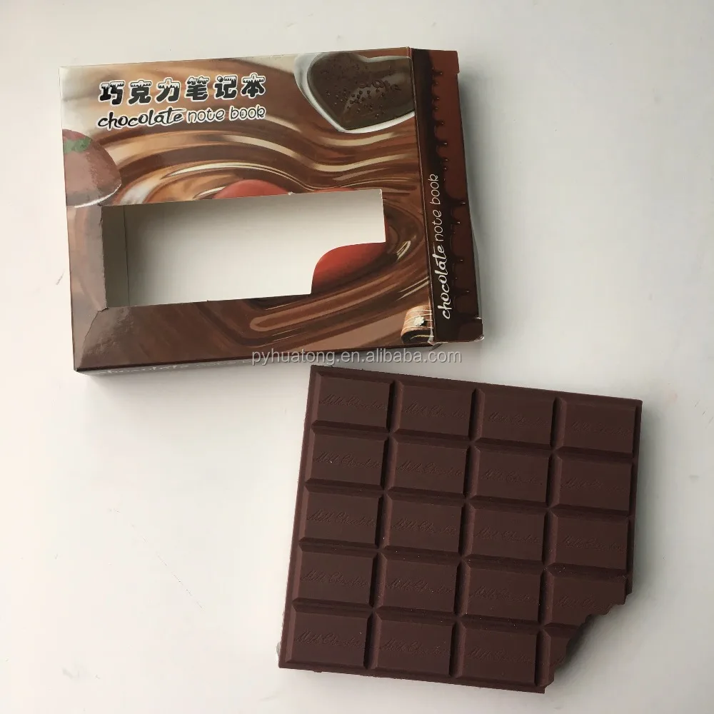LIUSHUN NEW CUTE Promotional Gifts Chocolate Shaped Paper Memo Pad 100sheets paper notepad for kids