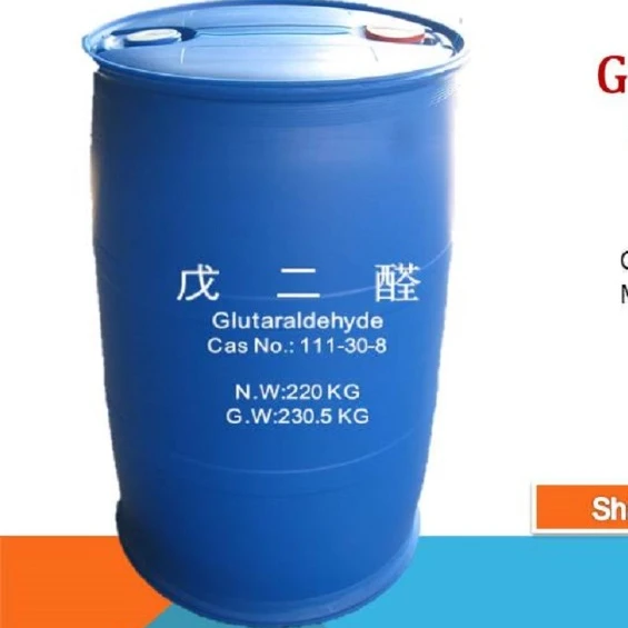 
111-30-8 Glutaric dialdehyde solution for oil process biocide 