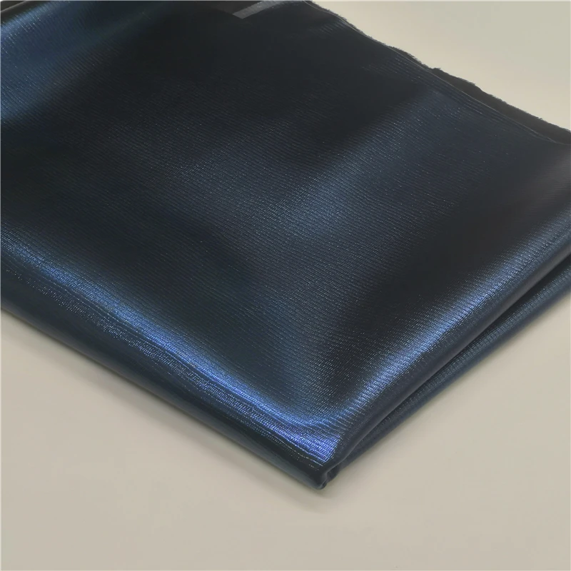 Sample Multi Colors Available PU Laminated Glitter Leather for Bags and Shoes