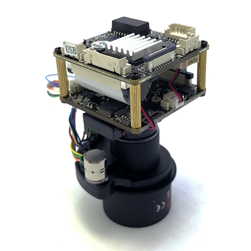 OEM WIFI Auto Focus 5X Zoom Lens+2MP Starlight IP Camera Module starvis IMX291 Hisilicon 3516D IPC PCB board SIP-E291DML-27135