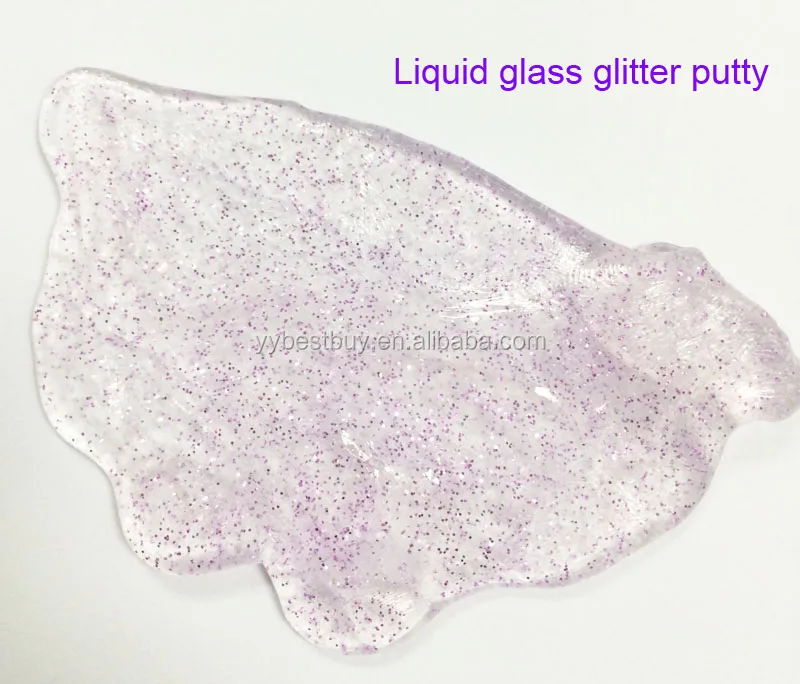 
Magic clear glitter fidget putty Therapeutic Fun Play Putty in Tins 