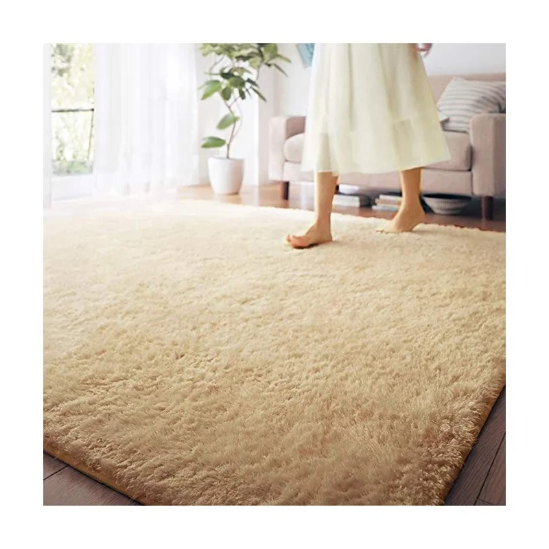 Solid Rugs Pink Purple Carpet Thicker Bathroom Non-slip Mat Area rug for living room Soft Child Bedroom Mat