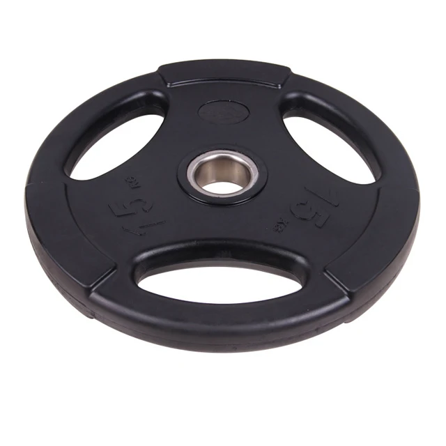 tri grip rubber coated weight plates