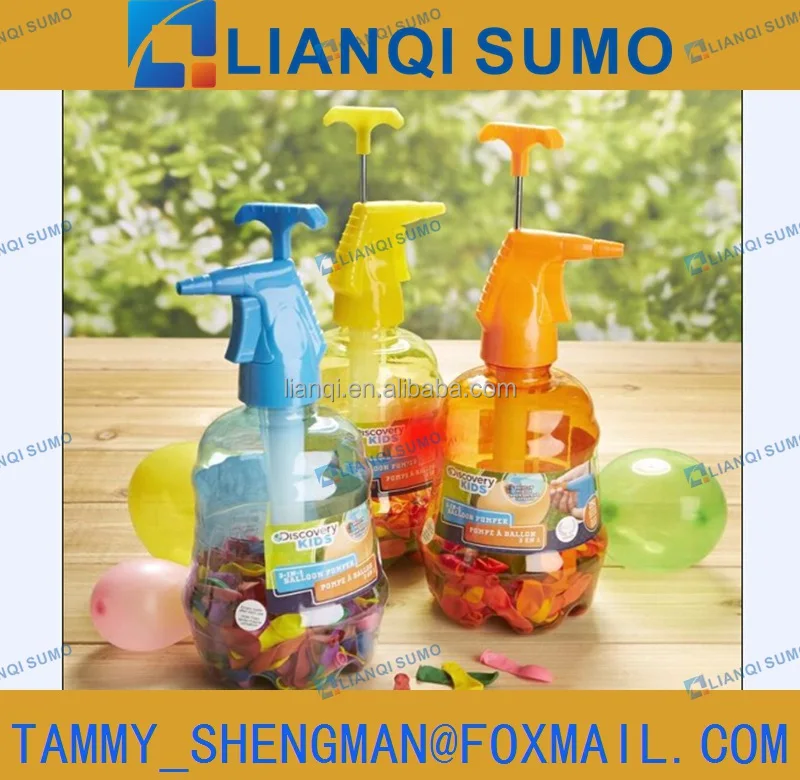 WATER BOMB TERM SET W/72 PCS WATER BALLOONS and 2PCS SIMPLE WATER BALLOON TYING TOO /2PCS QUICK-FILL LOADER