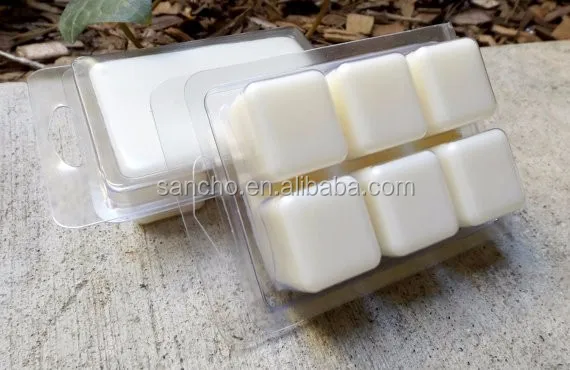 
plastic wax melts clamshell blister packaging 