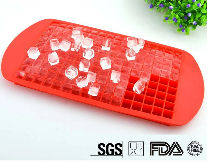 Silicone Ice Pop Trays Candy Mold 160 Grids Mini Ice Mold