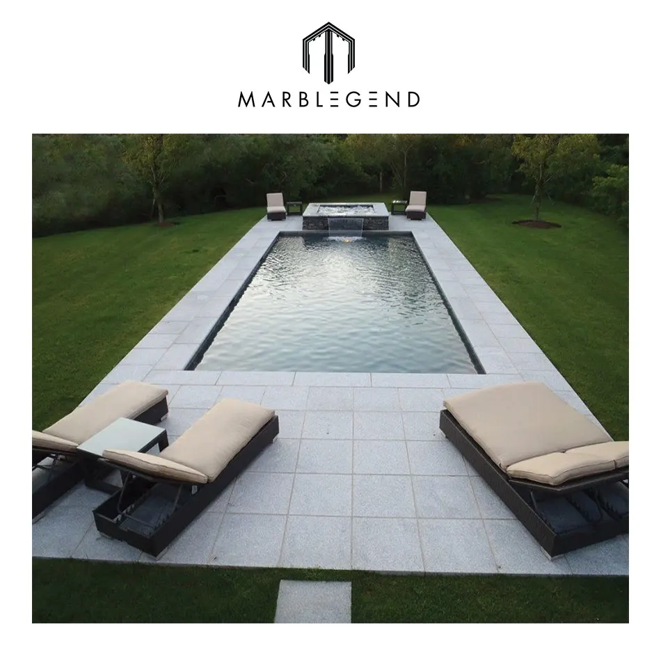 Hot Selling Elegant Quality Flamed Surface Outdoor Granite Paving Stone