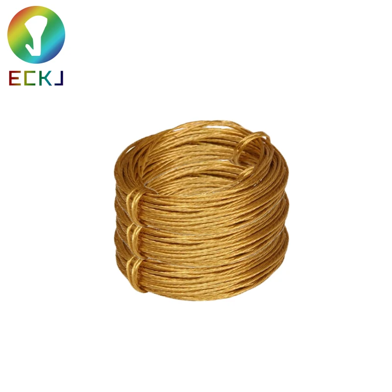 
ECKJ Picture Hanging Brass Wire 100-Feet 30M 