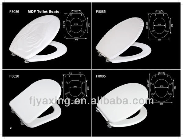 Soft close hinges for toilet seat