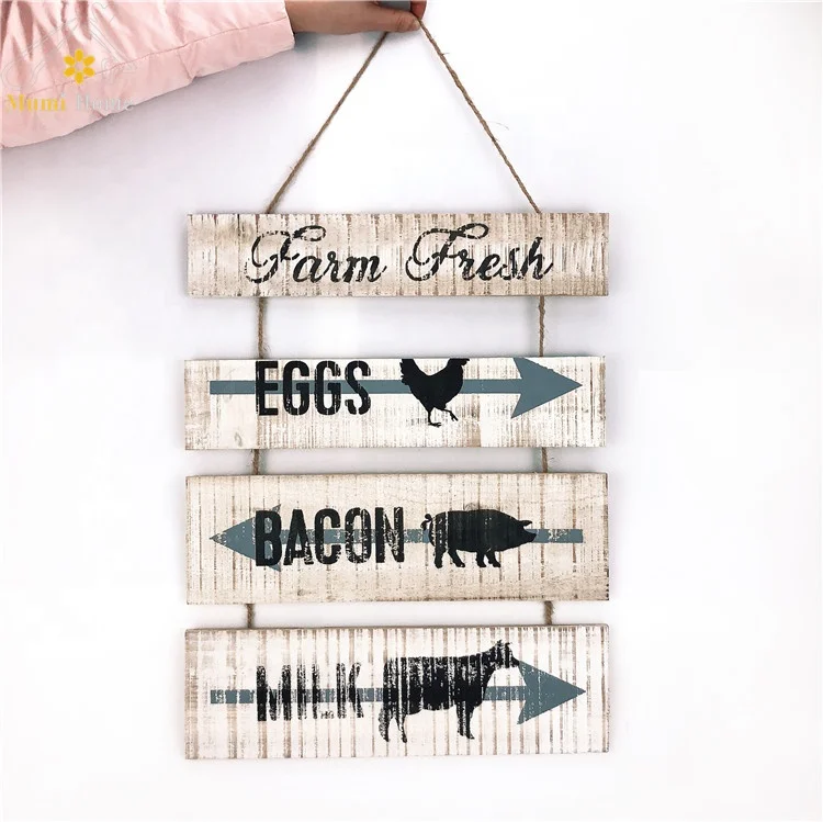 
Farmhouse decor vintage wooden signs with sayings 