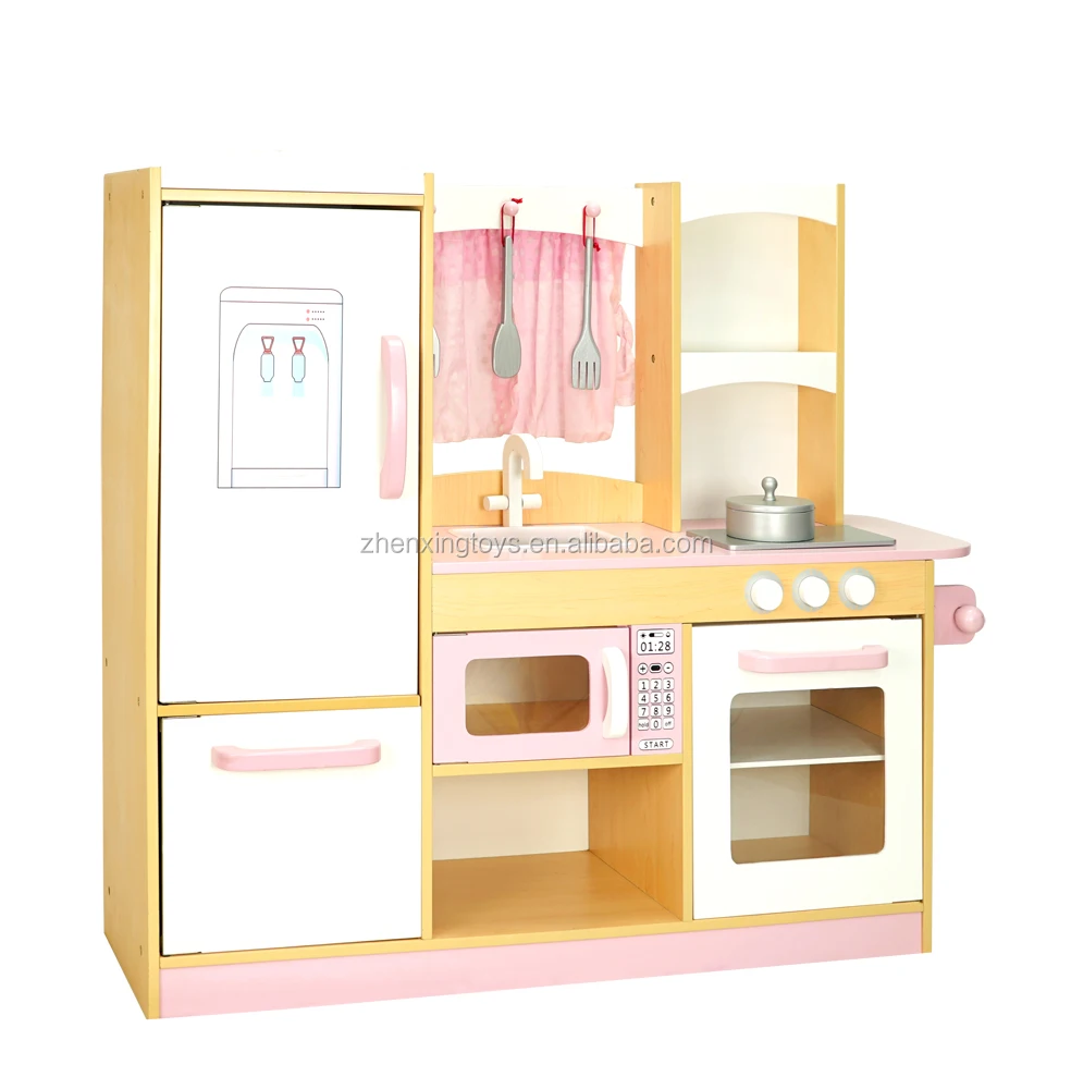 Top quality Wooden kitchen furniture toy set