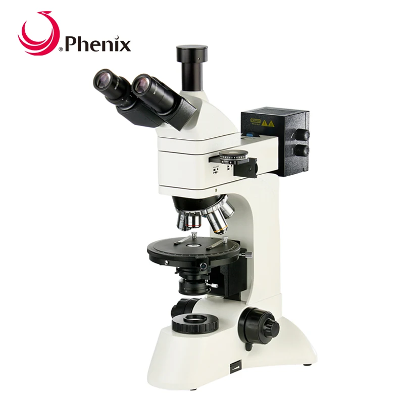 China supplier phenix optical trinocular industrial polarizing microscope