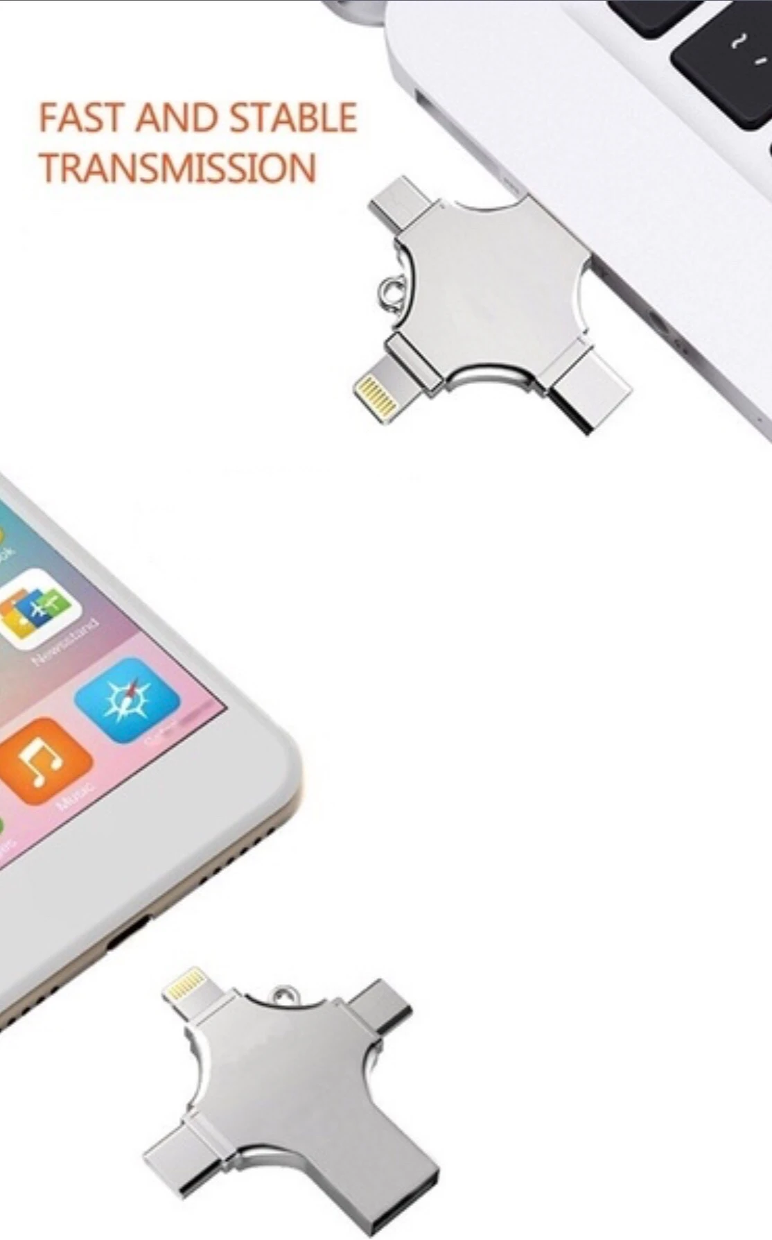 New style adapter otg 8tb usb flash drive 8gb bulk low costs flow--thru valve in China