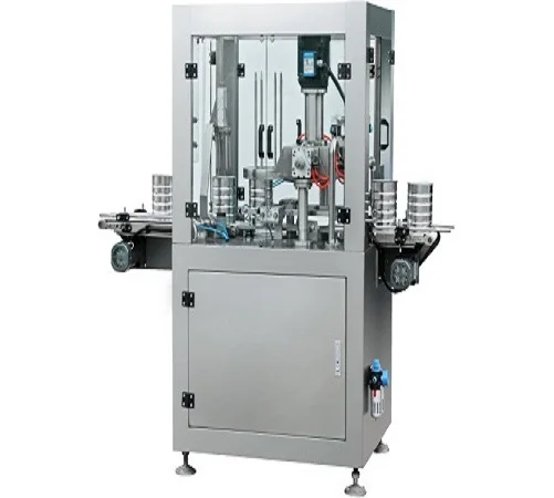 
powder can Milk powder vacuum nitriding seamer sealing machine 