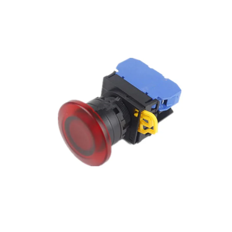 12 вольт кнопочный переключатель dia.22mm LED круглой головкой мгновенное переключение