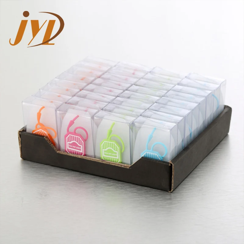 Food grade fashionable silicone material bulk loose leaf tea infuser mug strainer