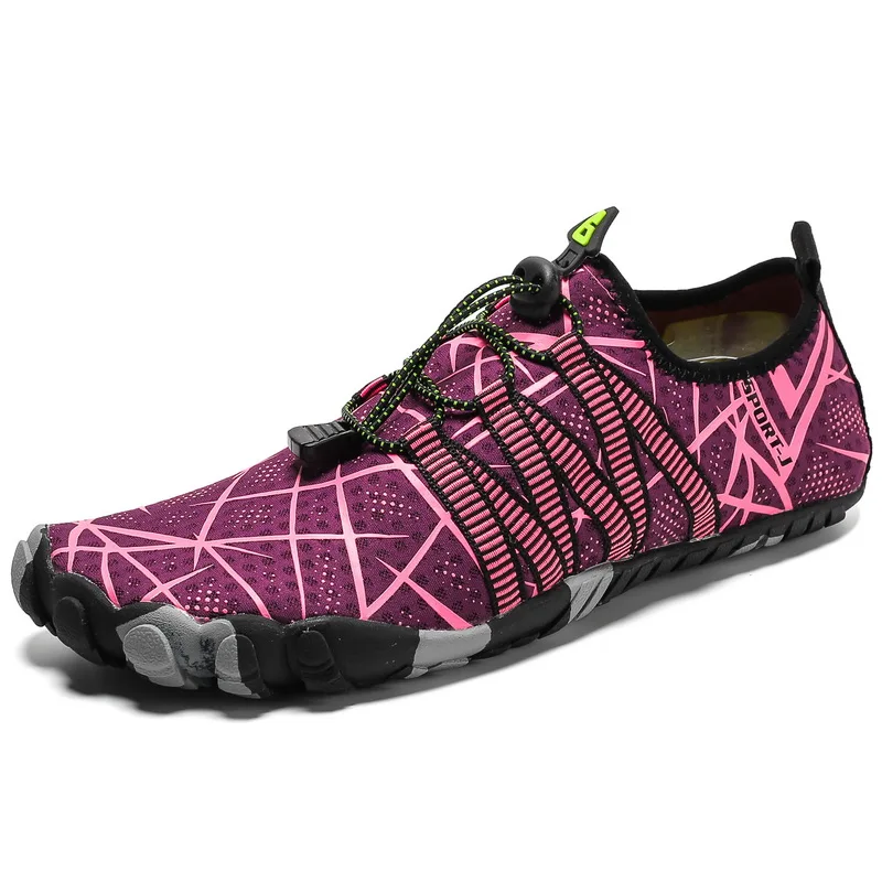 Обувь для водных видов спорта мужчин и женщин пляжная обувь плавания Резиновая с пятью пальцами