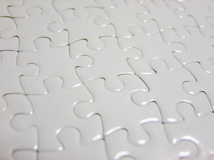 Сублимации заготовки головоломки P24-1 сублимации jigsaw сублимации A4 магнитные пазлы