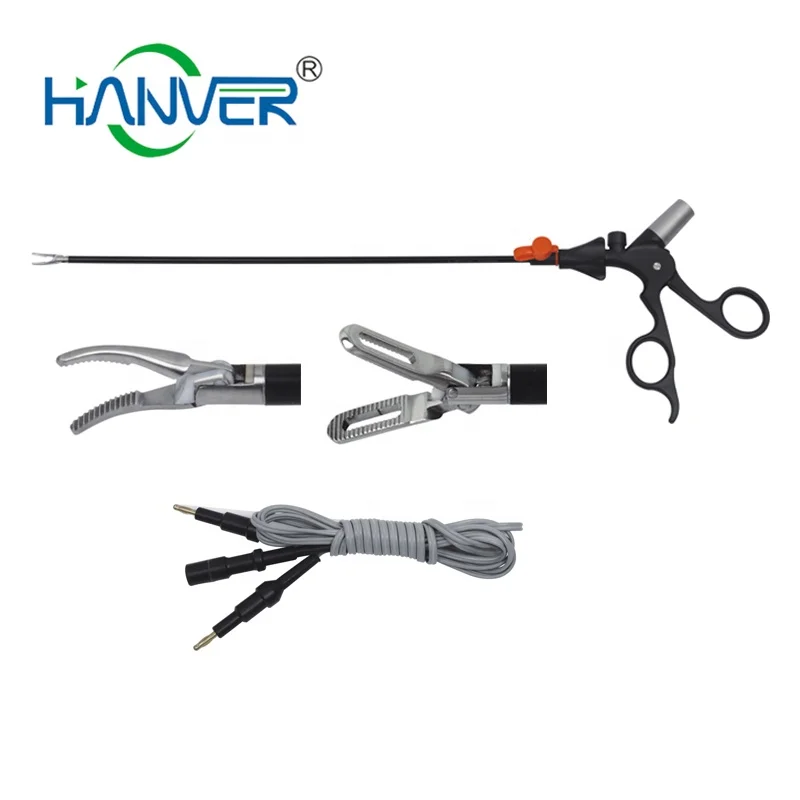 Laparoscopic Reusable Medical Instruments Bipolar electrode Coagulation Cable3000mm