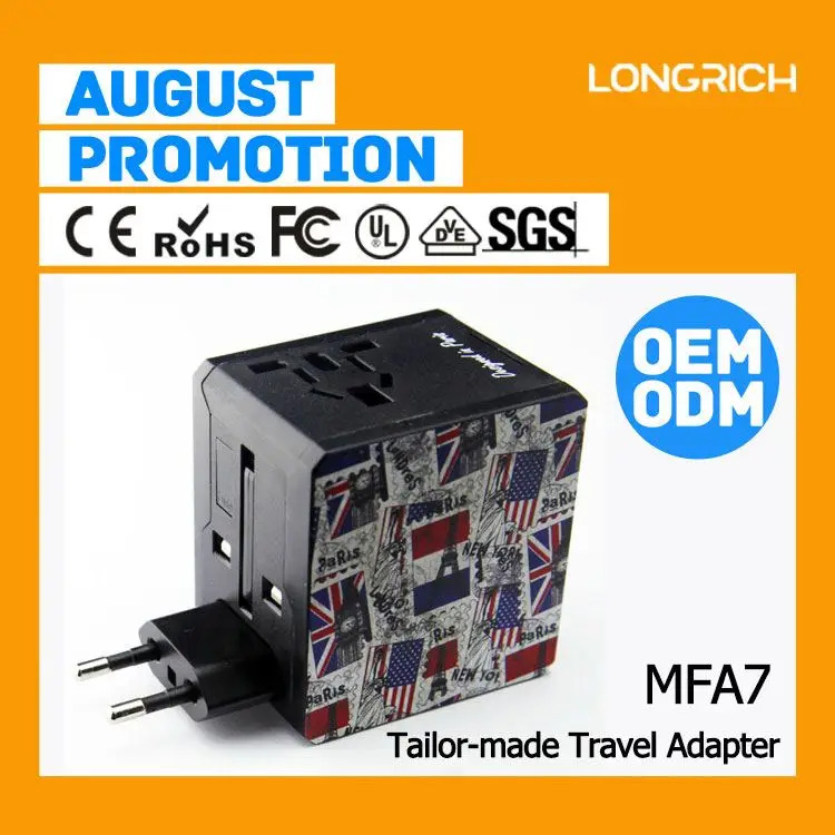 Longrich евровилкой адаптеры, горячий французский расширение розетку