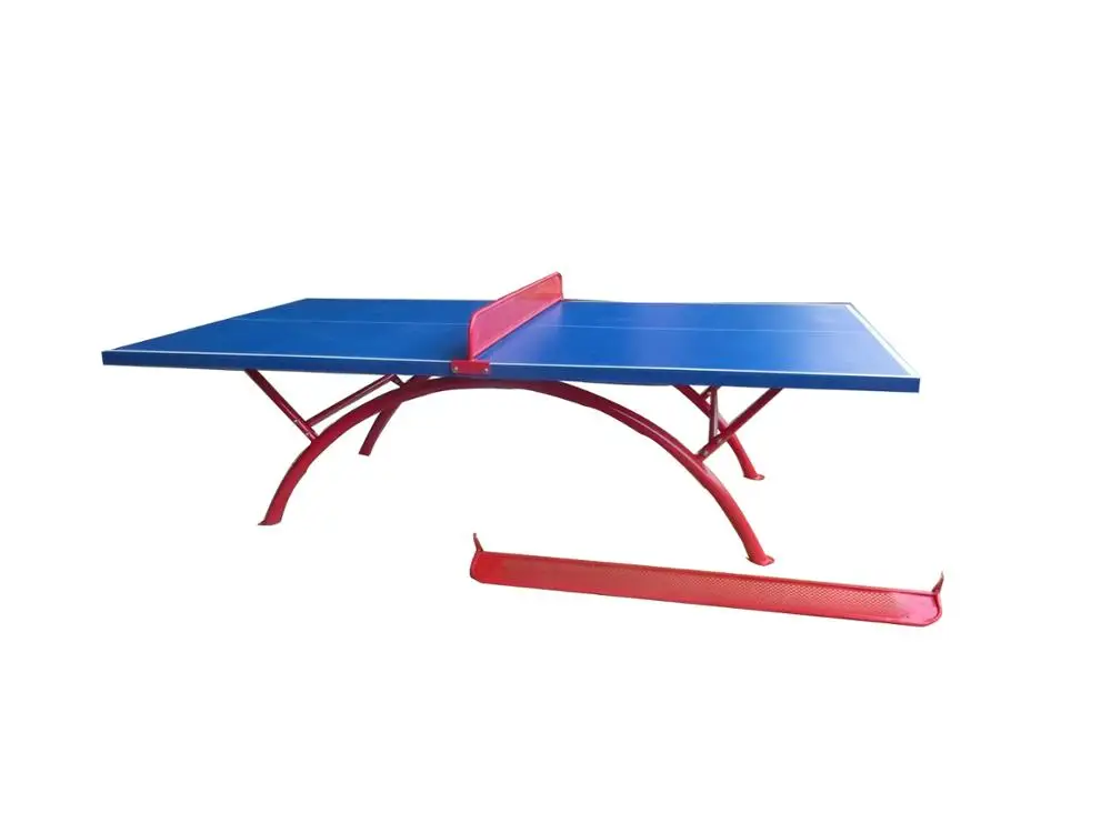 International standard size SMC table tennis table Outdoor Ping Pong table with one net