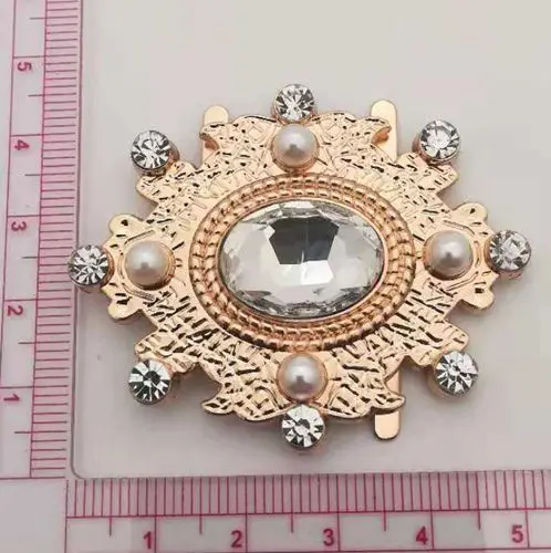 
Популярная Пряжка из циркония и жемчуга, Новое поступление, металлическая пряжка для обуви 