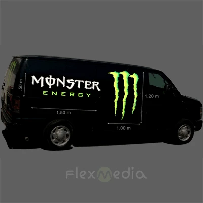 New Year Oem High Brightness Car Window Advertising Signs